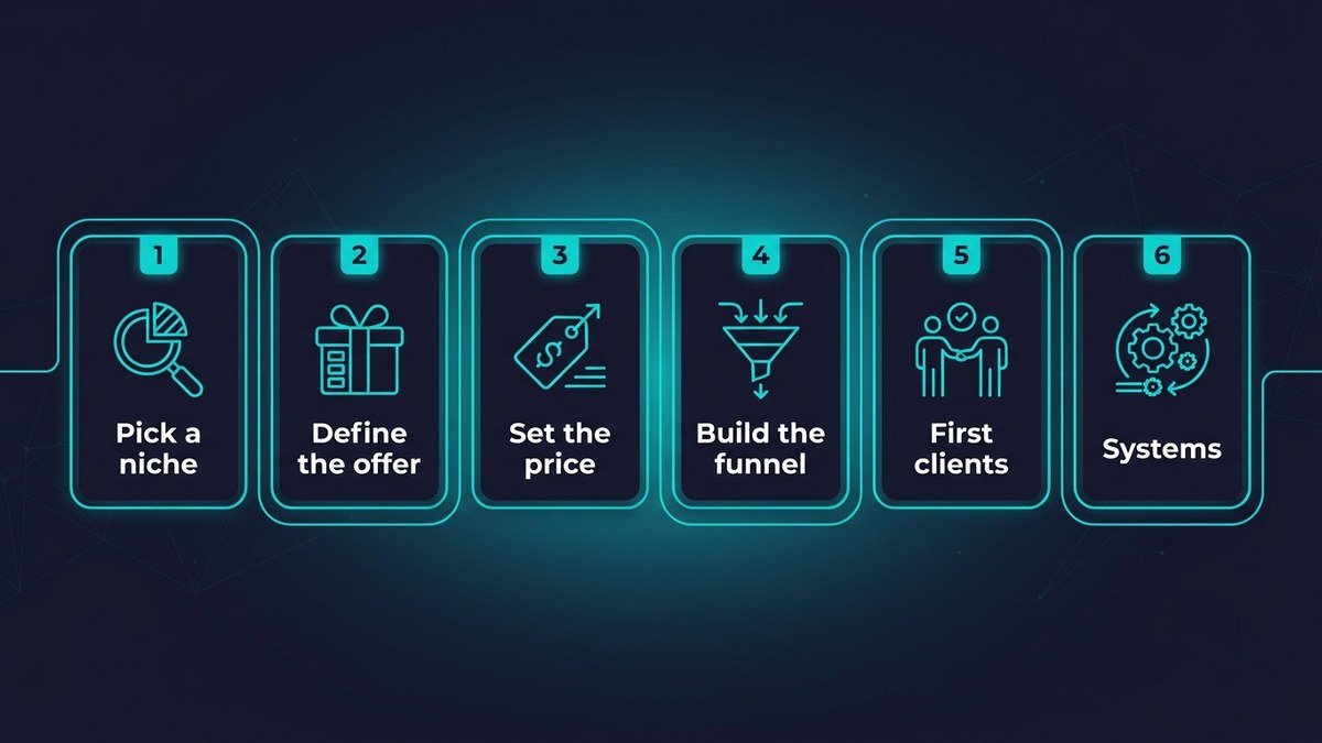 The six steps to starting an online coaching business