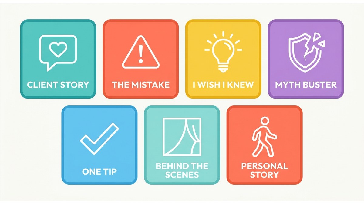 Seven newsletter angles coaches can rotate for endless newsletter ideas
